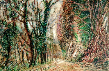 chemin vers l'echelle de la reine