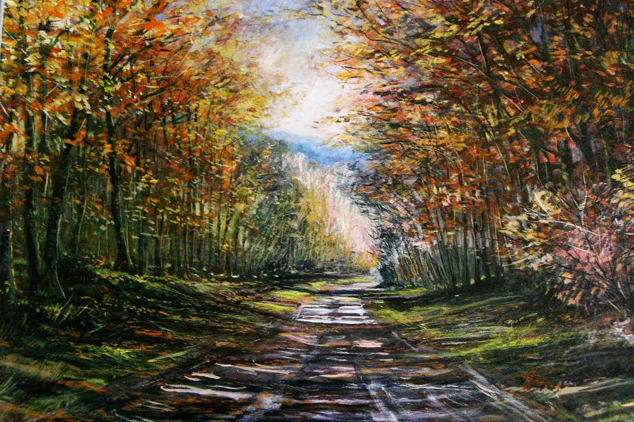 chemin en automne