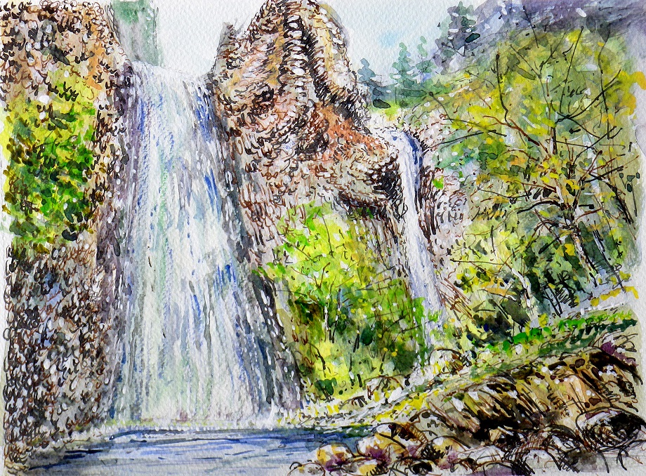 la cascade du ray pic