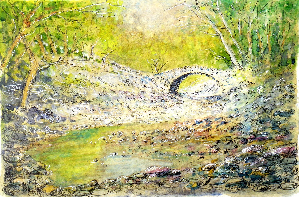 pont romain jaujac