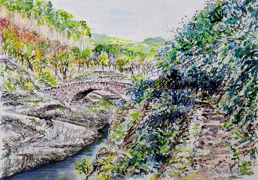 vue du pont du diable